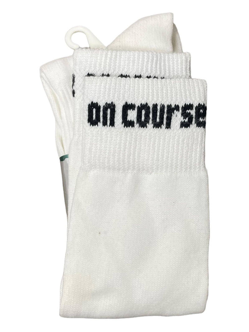 On Course Slimliner Socks *NWT* - White - Ladies 9-11 - USED