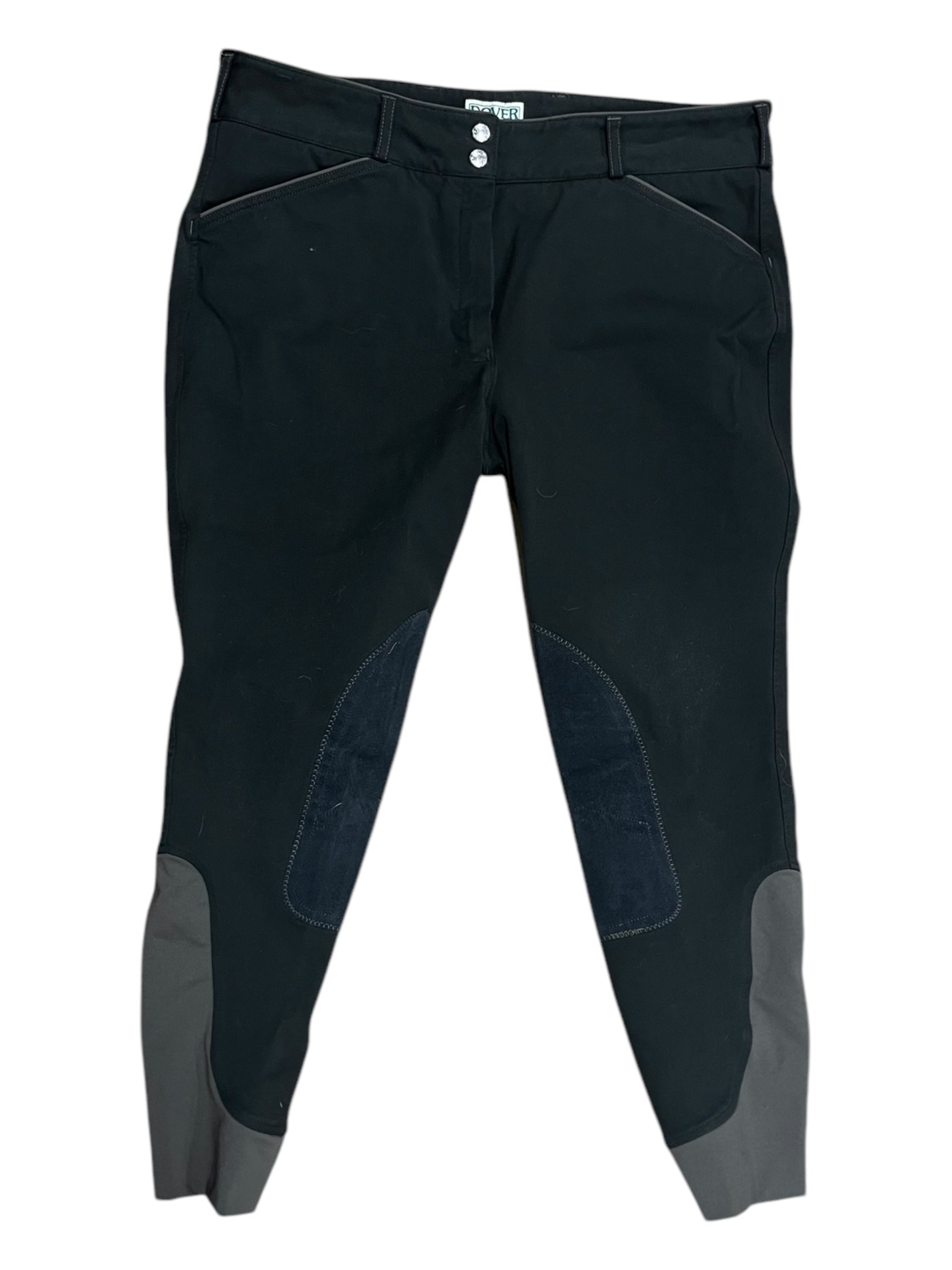 Dover KP Breech Black 34 USED Equine Essentials