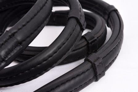 Thinline Reins - Black - 54 inches - Studhook With Stops