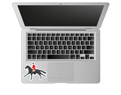 3" Tumbler Horse Sticker / Fox Hunter / WATERPROOF