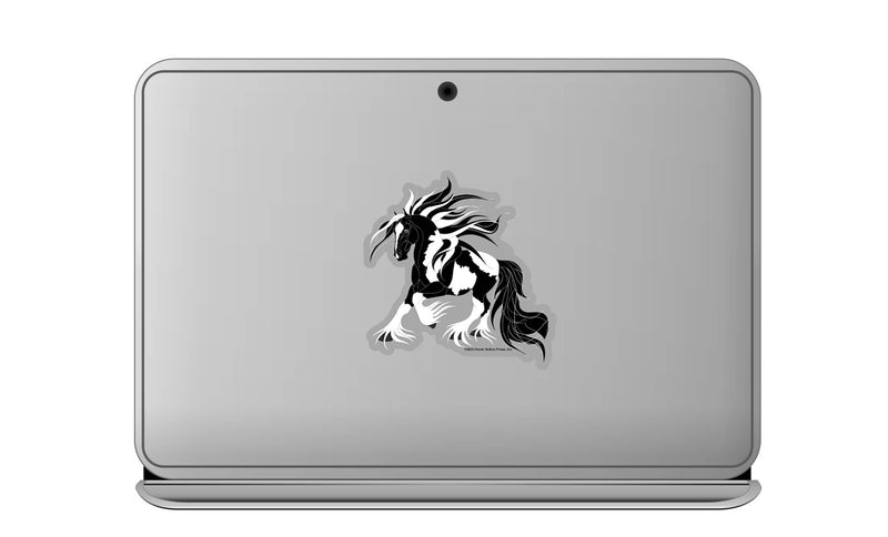 3" Tumbler Horse Sticker / Gypsy Vanner Horse / WATERPROOF