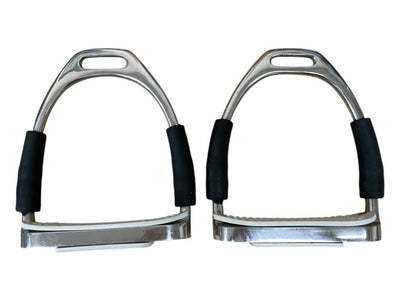 Unbranded Jointed Stirrups - SS - Approx 4.5" - USED