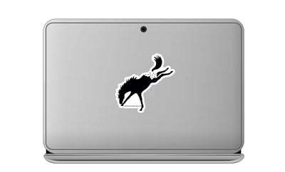 3" Tumbler Horse Sticker / Bucking Appaloosa / WATERPROOF