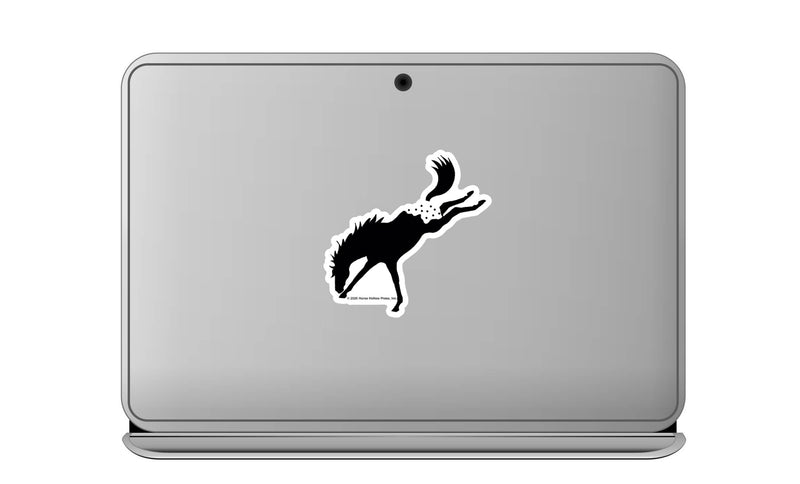 3" Tumbler Horse Sticker / Bucking Appaloosa / WATERPROOF