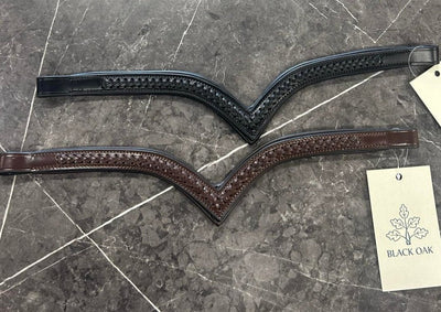 Black Oak V-Shaped Brow Band