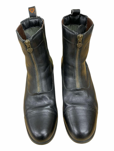 Ariat Heritage III Zip Paddocks - Black - Men's 10.5D - USED