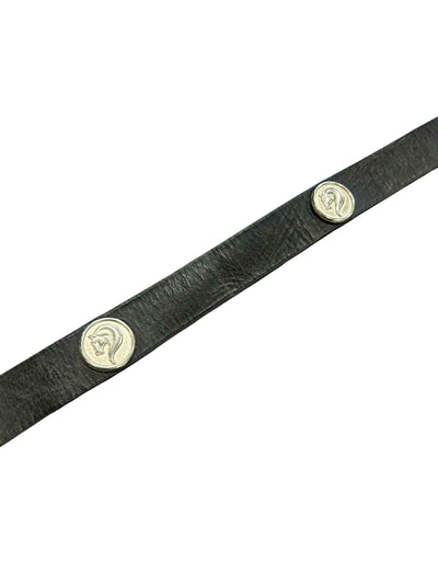 Unbranded Leather Belt - Black - 34 - USED