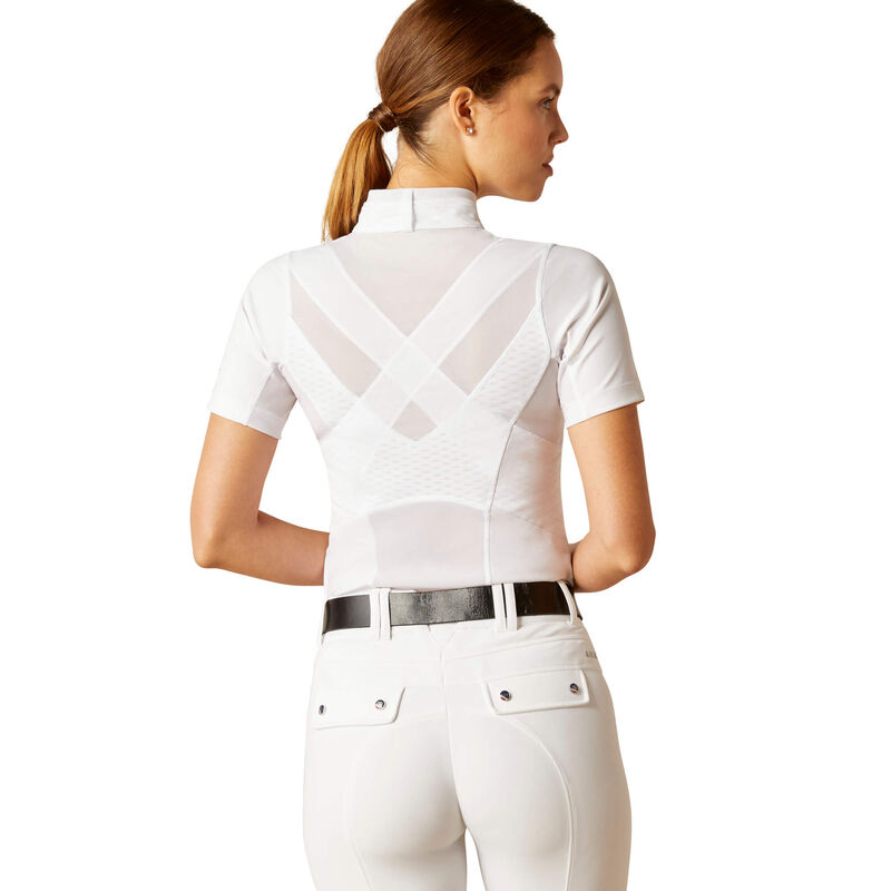 Ariat Ascent Show Shirt - White