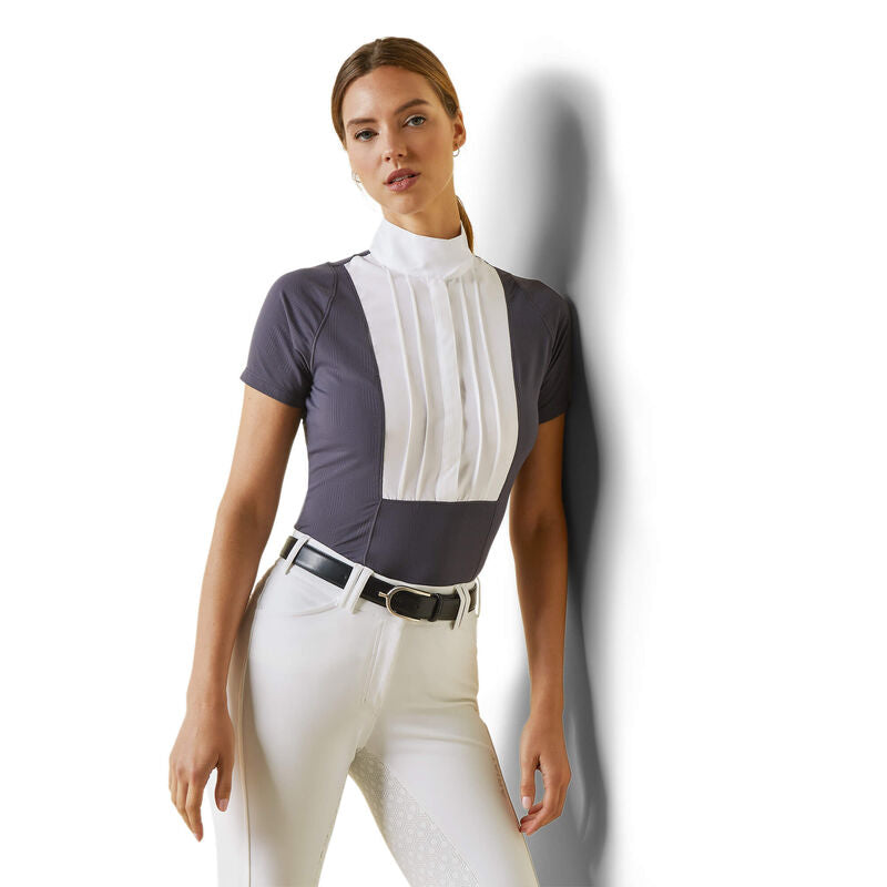 Ariat Luxe Short Sleeve Show Shirt - Periscope