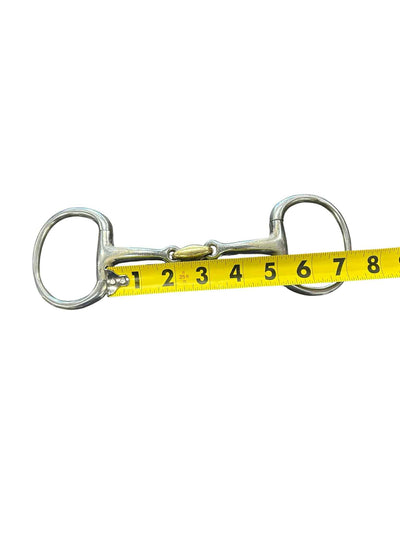 Eggbutt Copper Lozenge Link -5" - USED