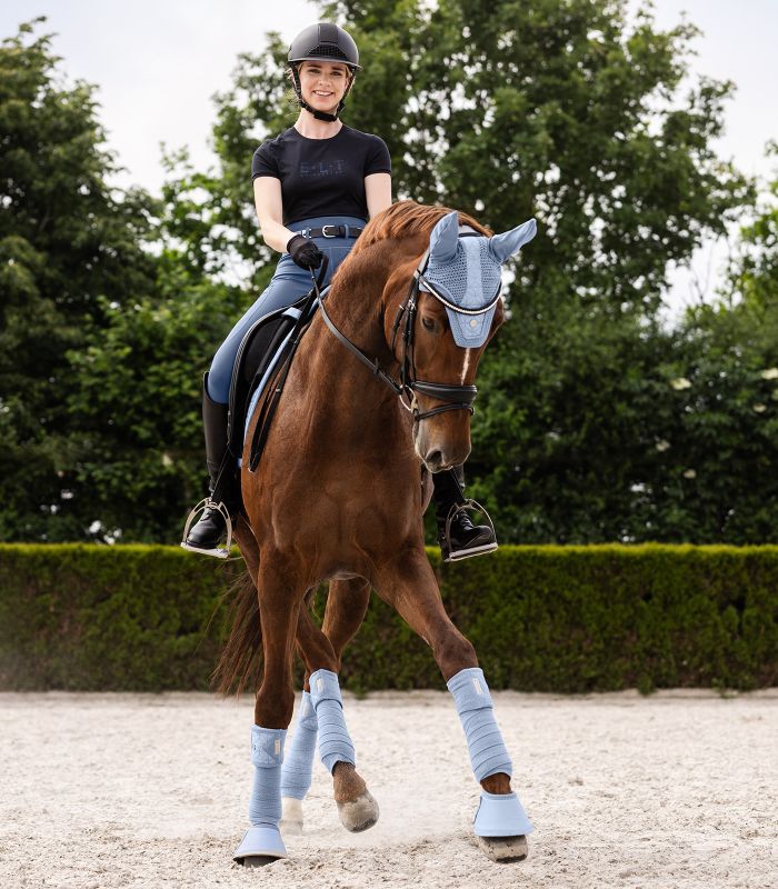 Campana Comfort Per Zoccoli WALDHAUSEN - Coppia Taglia L, Con Bordo In Pelliccia Sintetica (Blu) - Foto 3