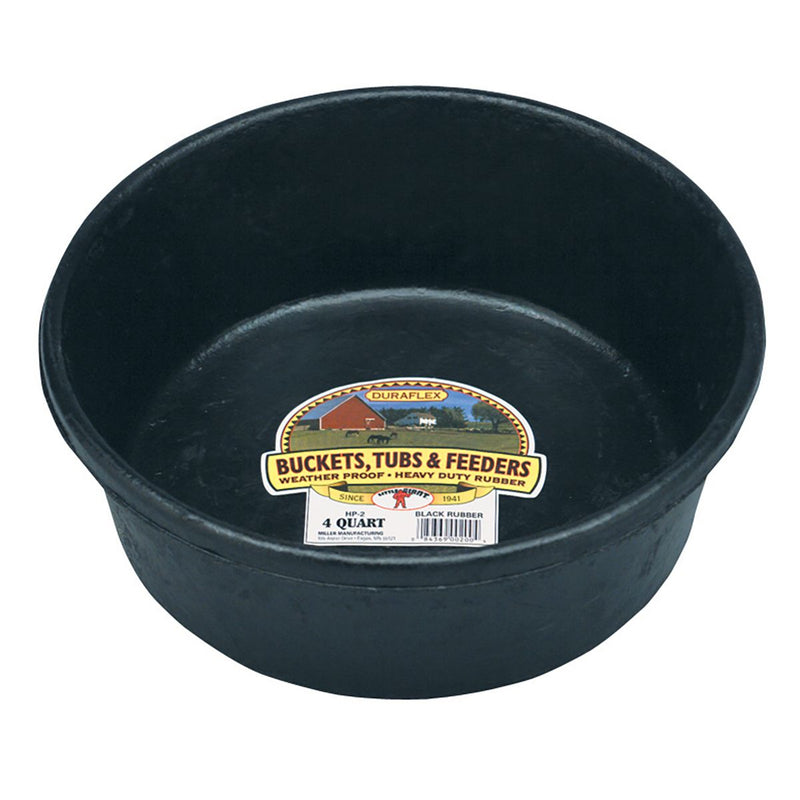 Rubber Feed Pan - 4 QT