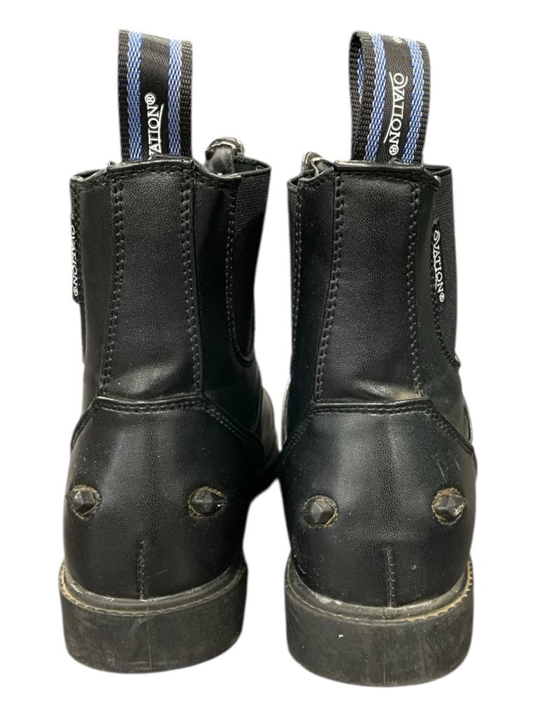 Ovation Energy Paddock Boots - Black - 32 (US 1) - USED
