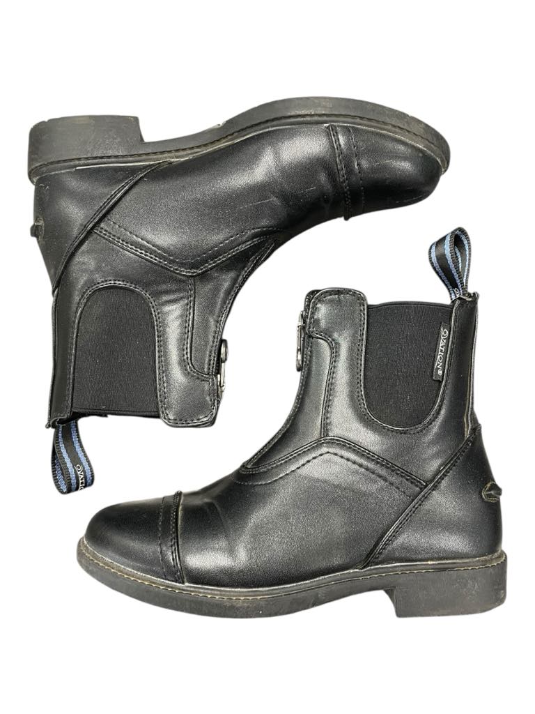 Ovation Energy Paddock Boots - Black - 32 (US 1) - USED