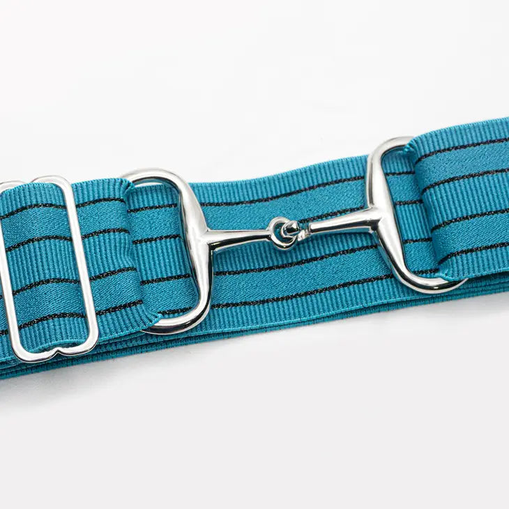 Ellany Teal Stripes Belt