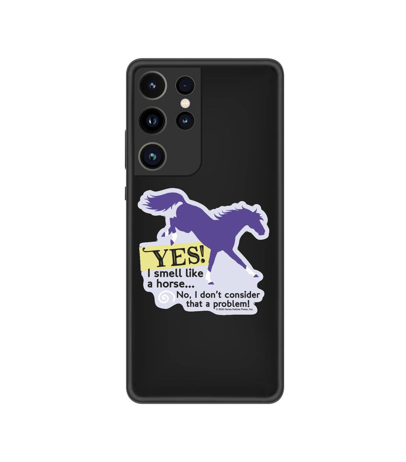 3" Tumbler Horse Sticker / I Smell Like a Horse / WATERPROOF