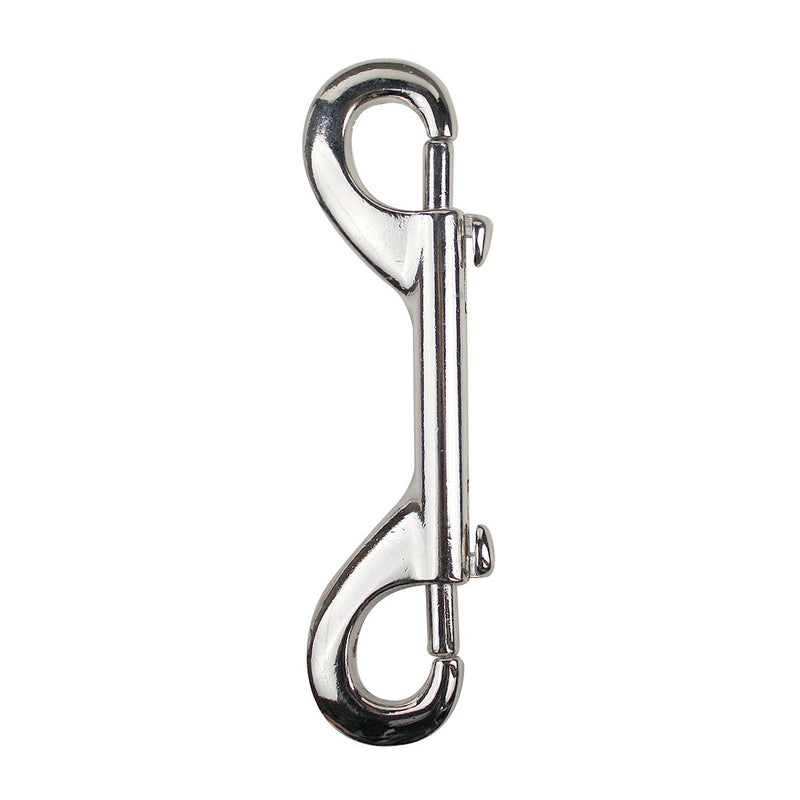 Double End Snap - 4 3/4 inches Nickel Plated