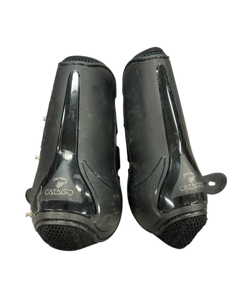 Catago FIR-Tech Dressage Boots - Medium - Black - USED
