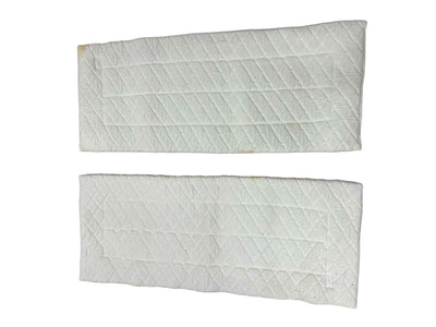 Wilker's Quilted Wraps - White - 15" x 38" - USED