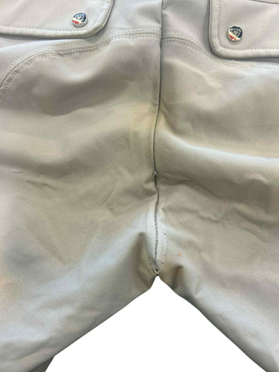 Ariat Tri Factor Knee Patch Breeches - Tan - 32R - USED
