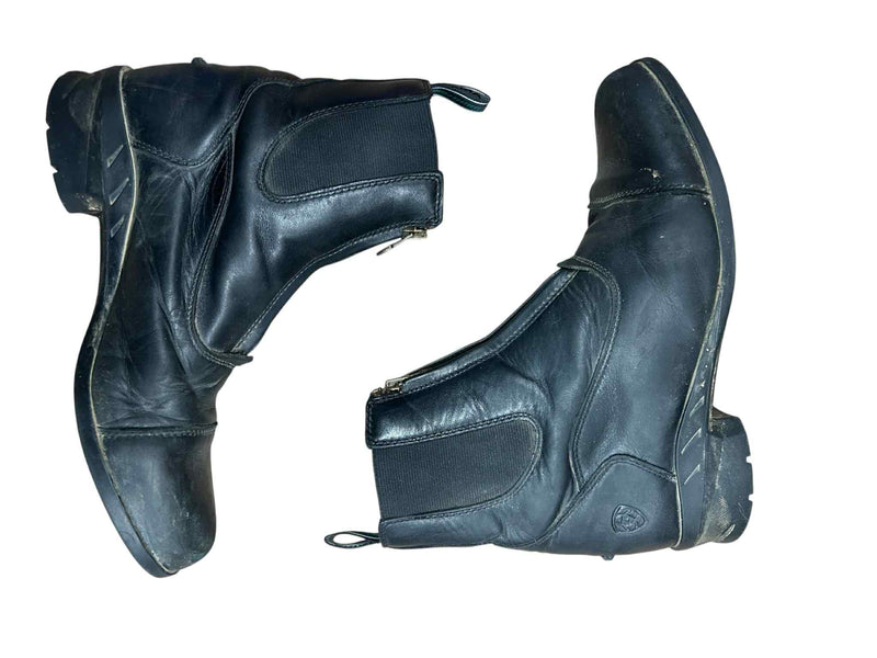 Ariat Paddock Boots - Black - 8B - USED