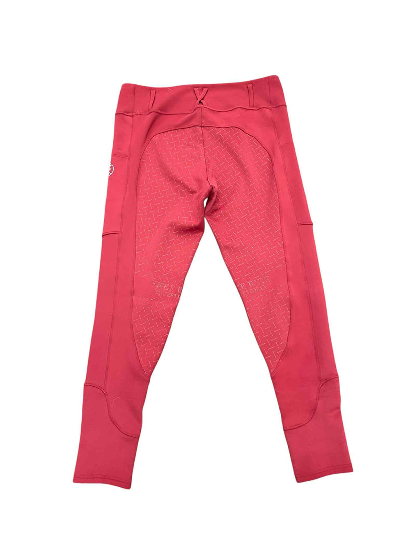 Free Ride Equestrian Winter FS Tights - Red - XXL - USED