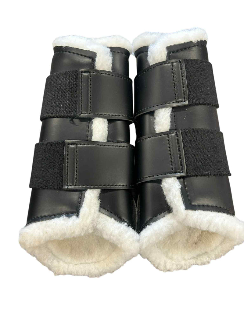 Dover Sport Boots - Black w/ White fleece - Large - USED