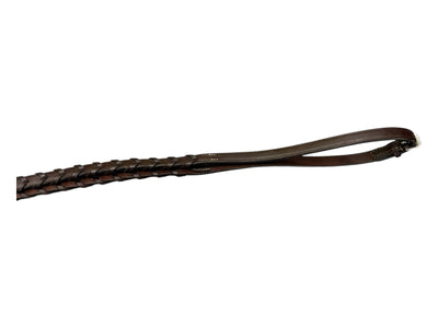 Edgewood Padded Bridle W/ Reins - Havana - Est. Horse Size - USED