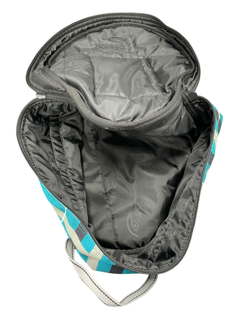 Pessoa Helmet Bag - Blue Plaid - USED