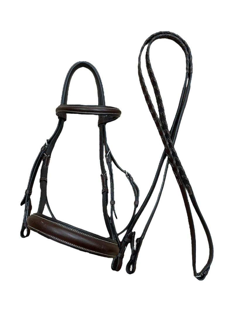 Harwich Bridle W/ Reins - Brown - Est. F/S - USED