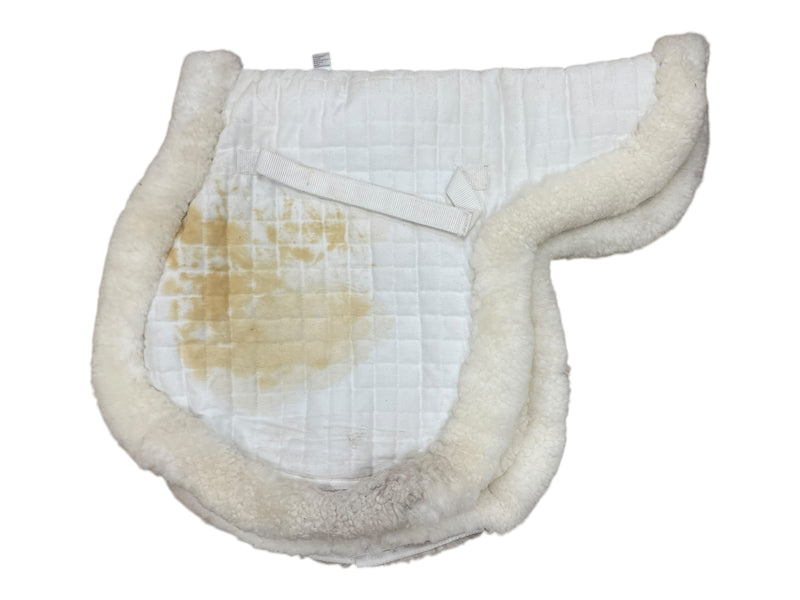 Dover Shaped Wool Pad - White - 21" Spine - USED