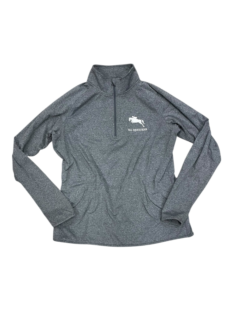 All Equestrian 1/4 Zip - Grey - L - USED