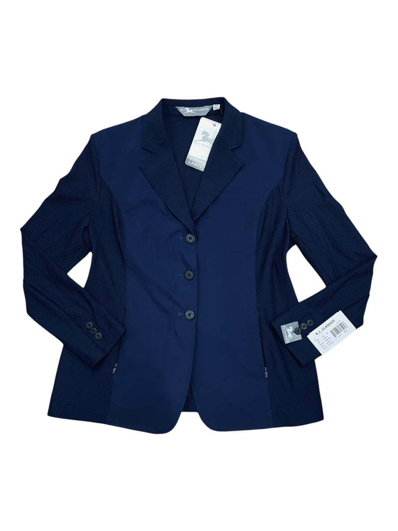 RJ Classics Harmony Mesh Show Coat *NWT* - Twilight Blue - 16S - USED