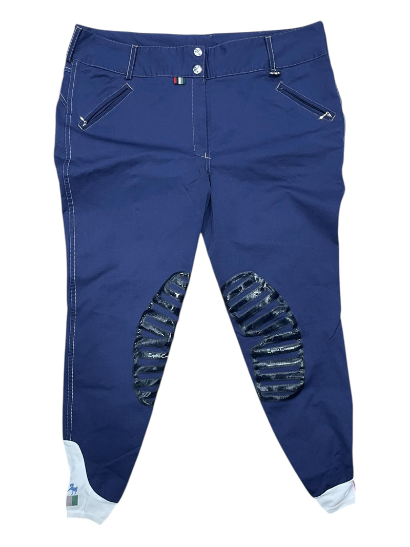 Equine Couture KP Breech - Navy - 34 - USED
