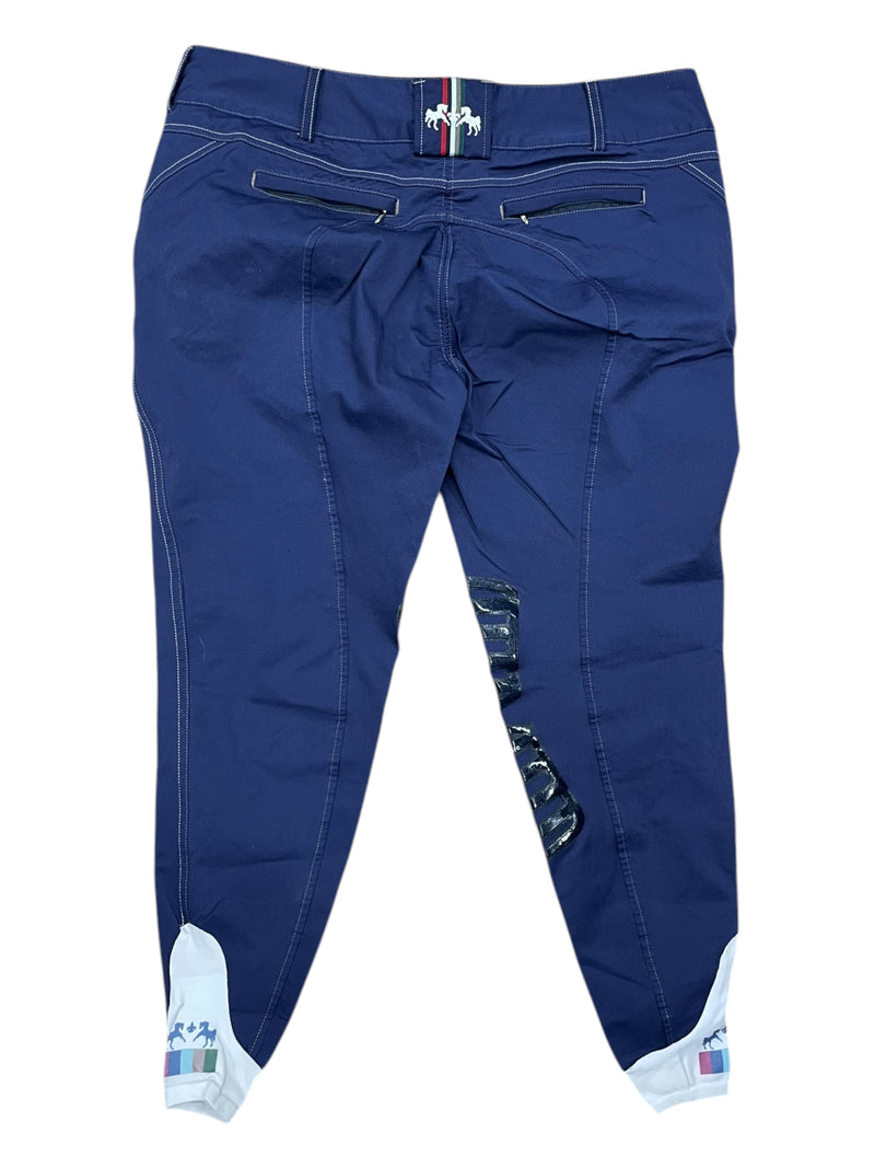 Equine Couture KP Breech - Navy - 34 - USED