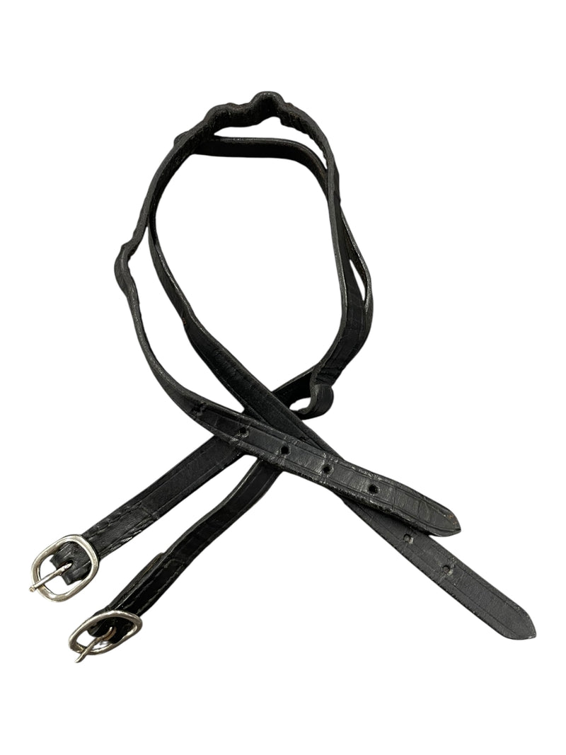 Spur Straps - Black - Approx 20" - USED