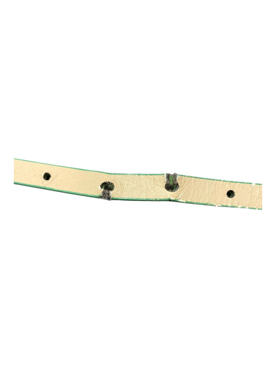 Unbranded Belt - Green/Gold - Approx 40" - USED