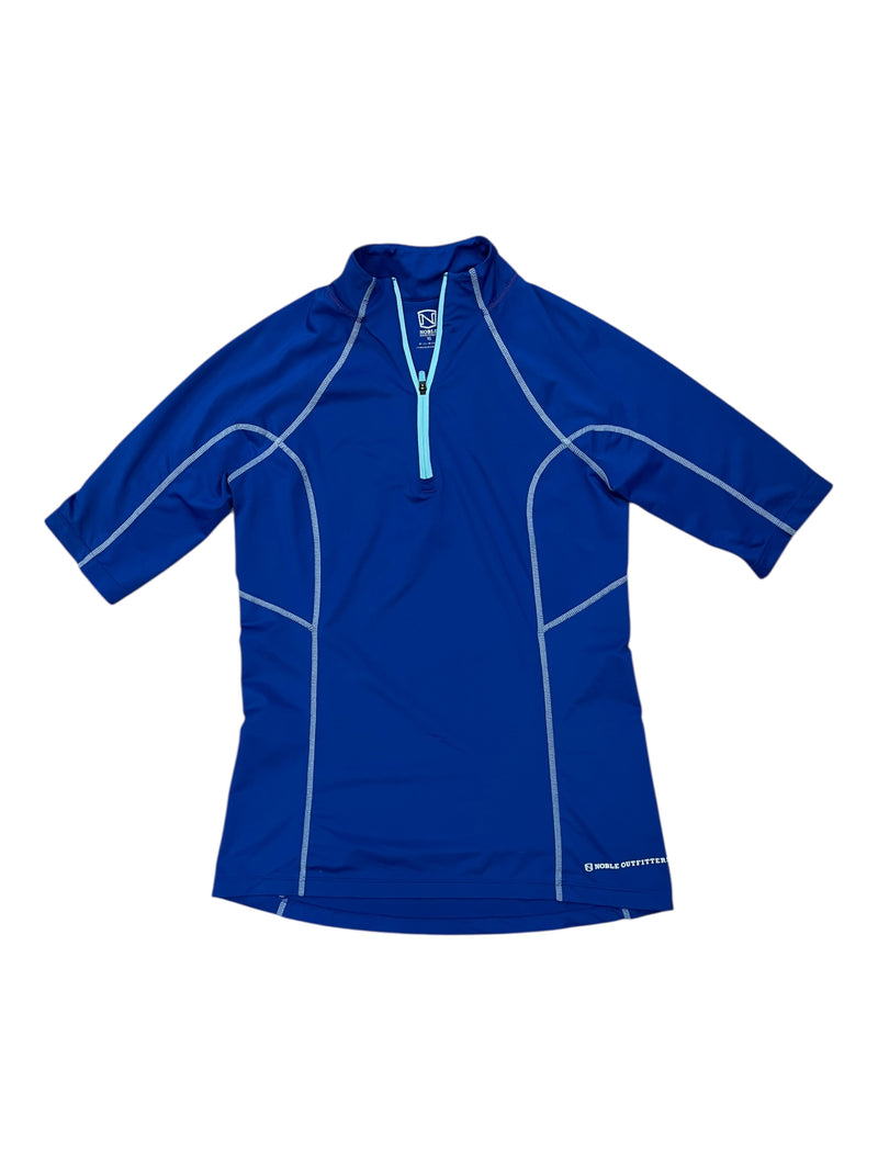 Noble Outfitters SS 1/4 Zip - Royal Blue - XS - USED