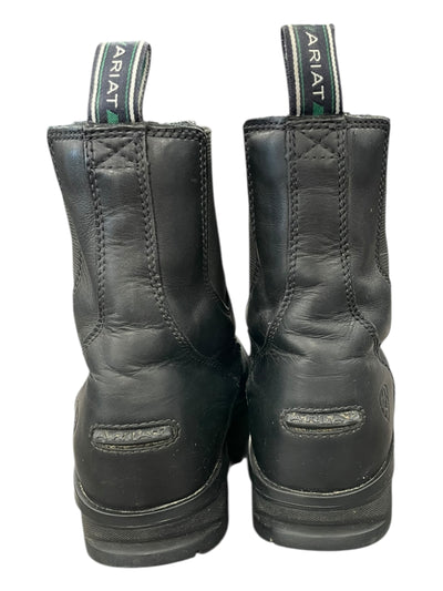 Ariat Zip Paddock Boots - Black - 6.5B - USED