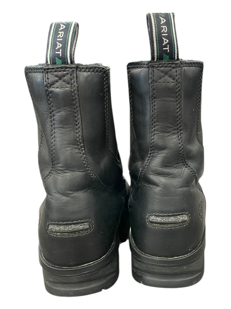 Ariat Zip Paddock Boots - Black - 6.5B - USED