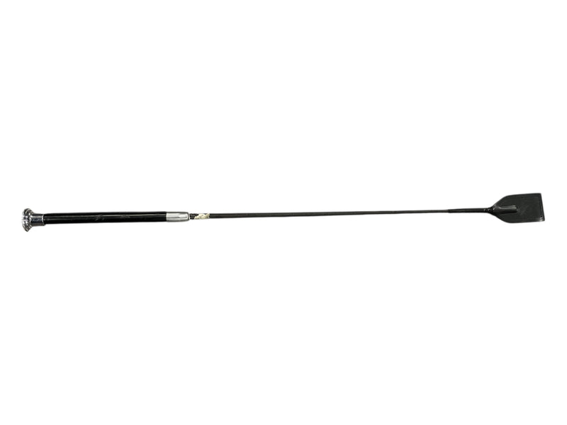 Waldhausen Crop - Black/Silver - Approx 25.5" - USED