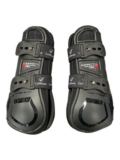 LeMieux Impact Resp. Tendon Boots *NWT* - Black - M - USED