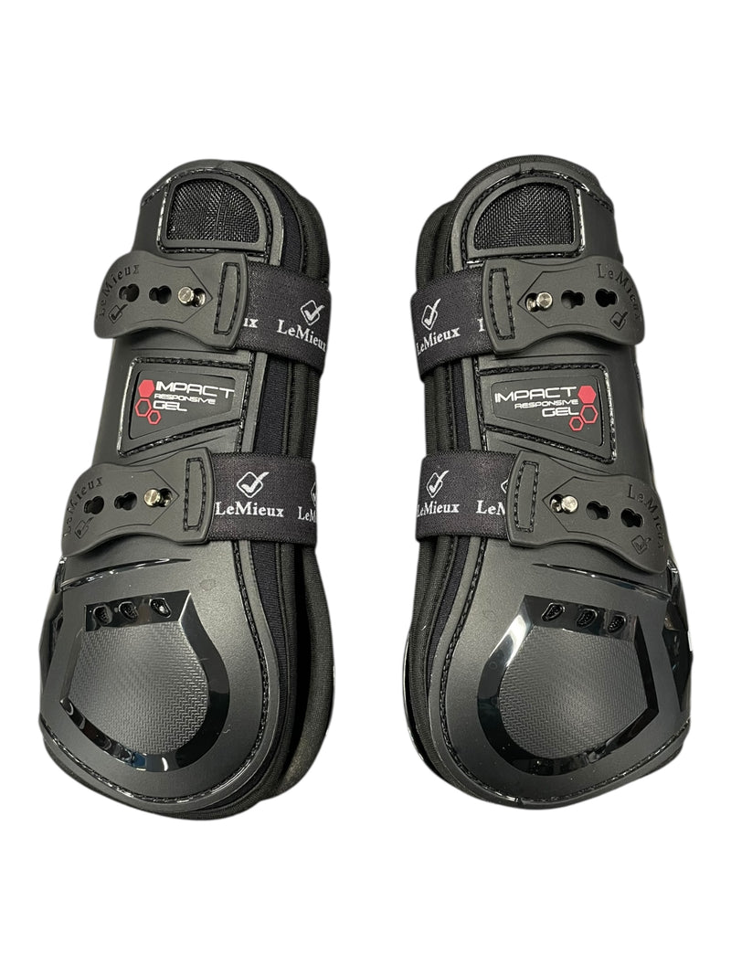 LeMieux Impact Resp. Tendon Boots *NWT* - Black - M - USED