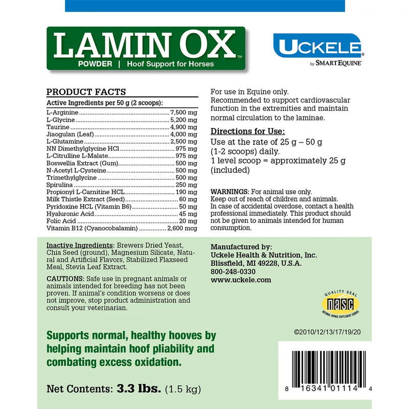 Uckele LaminOX Powder for Horses