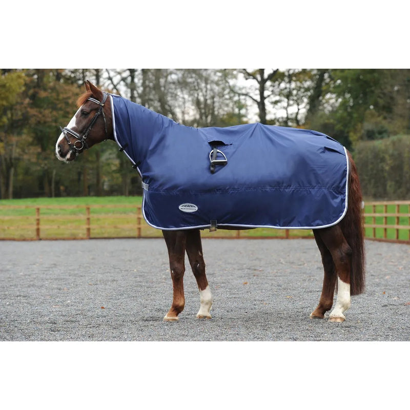 Weatherbeeta Rain Sheet -  Navy/Gray/White - Cob