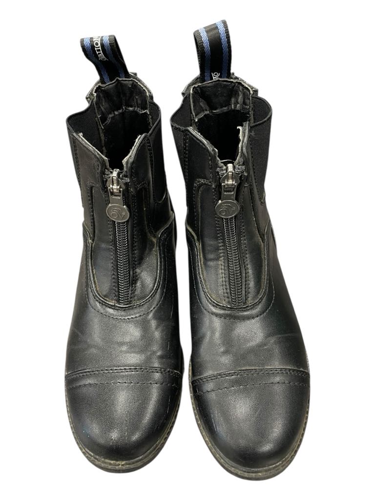 Ovation Energy Paddock Boots - Black - 32 (US 1) - USED
