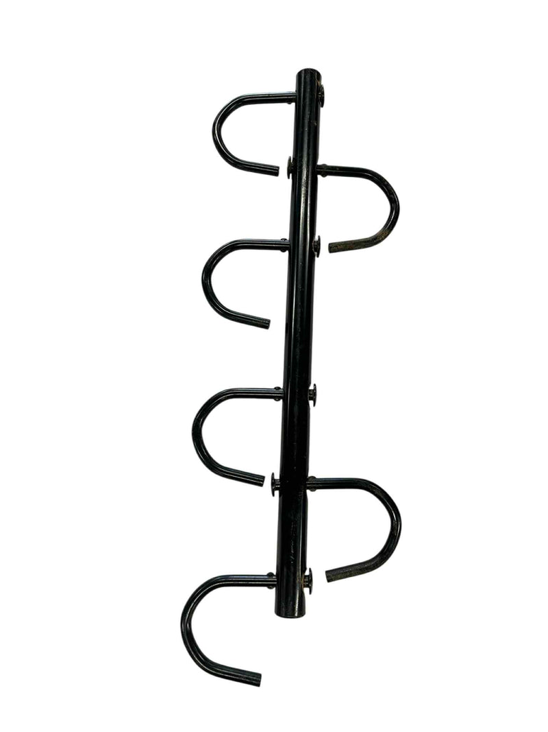 4 Hooked Rack - Black - USED