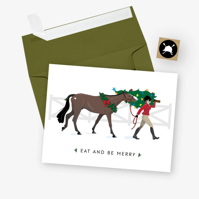 Eat and Be Merry Holiday Card