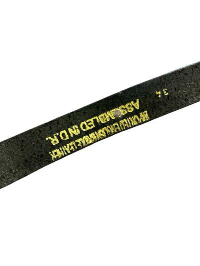 Unbranded Leather Belt - Black - 34 - USED