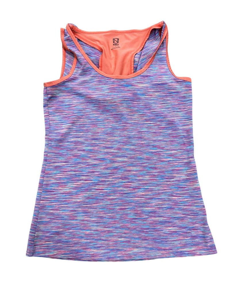 Noble Outfitters - Multi Color Stripe Print - S - USED